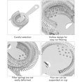 thumbnail image 3 of Colador de barra herramienta de filtrado de cócteles barra de herramientas colador de cócteles de acero inoxidable con resorte de alambre filtrado de hielo herramienta de ANGGREK Otros, 3 of 7