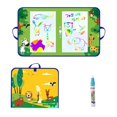 thumbnail image 2 of Libro De Dibujo De Agua Mágico Portátil, Libro De Pintura Al Agua, Pintura De Graffiti De Color, Juguete De Dibujo Artístico De Tela Para Niños Serendint FN002188-00, 2 of 6