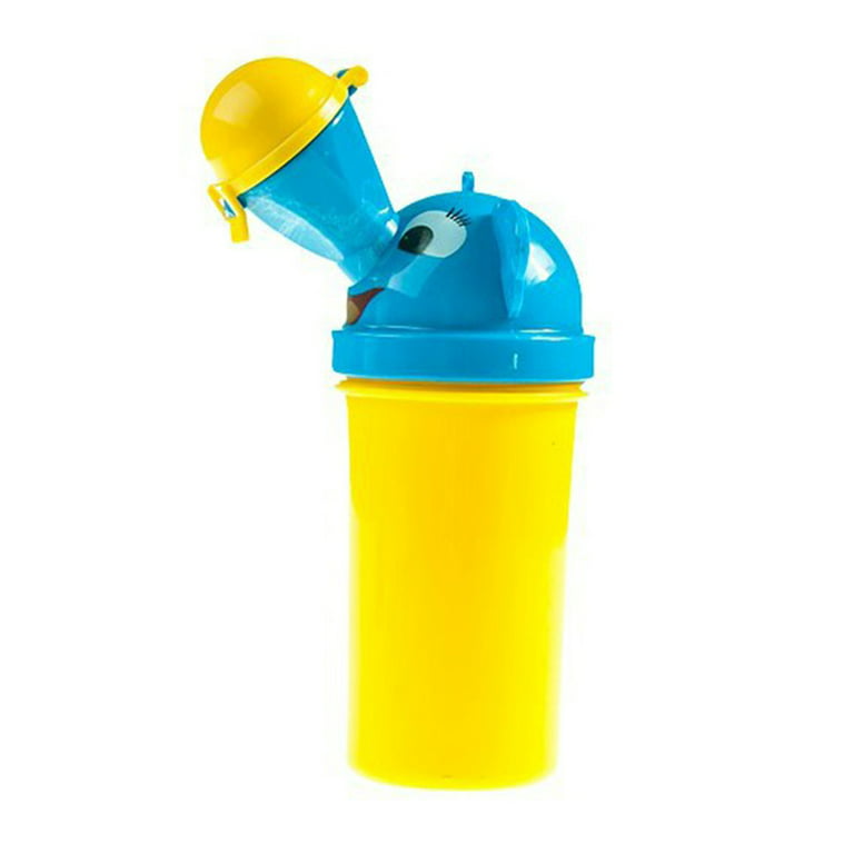 ONEDONE Pee Cup for Kids Portable Urinal Travel Urinal Baby Child Toddler  Pee Bottle Potty Emergency Toilet for Camping Car Travel and Kid Potty Pee
