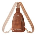 thumbnail image 7 of BOSTANTEN Small Sling Bag for Women Leather Crossbody Bags Fanny Pack Chest Bag for Travel, 7 of 7