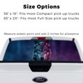 thumbnail image 4 of Rear Window Decal for Trucks – Color Wolf 65 x 20 Inches, Weatherproof Perforated Vinyl See-Through Graphic, Fits Most Pickup Trucks & SUVs, 4 of 7