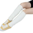 thumbnail image 2 of hirigin Women Leg Warmers Socks Winter Solid Color Leg Sleeves Boot Cuffs Cover for Streetwear, 2 of 2