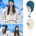 thumbnail image 2 of Bonnet d'Hiver Coupe-Vent pour Hommes Femmes Chapeau de Camping Extérieur Cache-Oreilles N6T1, 2 of 6