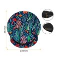 thumbnail image 2 of Floral Mouse Pad With Wrist Guard Stand Rubber Sole Slow Rebound Memory Wrist Guard Mouse Pad Wrist, 2 of 5