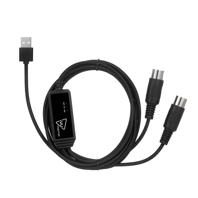 Câble Adaptateur, Compatible avec Divers avec Divers Os Rusuo Câble Convertisseur Adaptateur Convertisseur Adaptateur Compatible Câble Midi vers Usb Câble Midi vers Usb Adaptateur Compatible avec Pin Midi vers