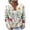 Beige, variant on Cardigan Sweaters for Women, Floral Print Knit Cardigan, Button Front Open Front Sweater, Fall Winter Clothing