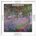 thumbnail image 3 of The Artist's Garden At Giverny, c.1900, Botanical Framed Art Print Wall Art by Claude Monet Sold by Art.Com, 3 of 6