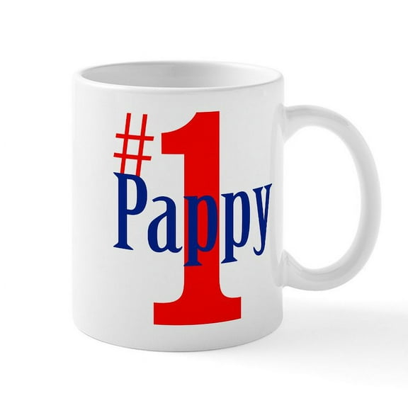 CafePress - 1 Pappy Mug - 11 oz Ceramic Mug - Novelty Coffee Tea Cup