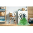 thumbnail image 2 of Ahgly Company Machine Washable Indoor Rectangle Transitional Green Area Rugs, 8' x 10', 2 of 7