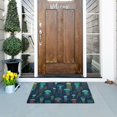 thumbnail image 5 of Yayeee Doormat for Inside 20"x32" Absorbent Low-Profile Washable Non-Slip Rubber Backed Entryway Rug, Green Jellyfish Pattern, 5 of 8