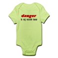 thumbnail image 1 of CafePress - Danger Is My Middle Name Infant Bodysuit - Baby Light Bodysuit, 1 of 1