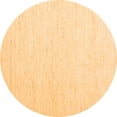 thumbnail image 1 of Ahgly Company Indoor Round Solid Orange Modern Area Rugs, 7' Round, 1 of 1