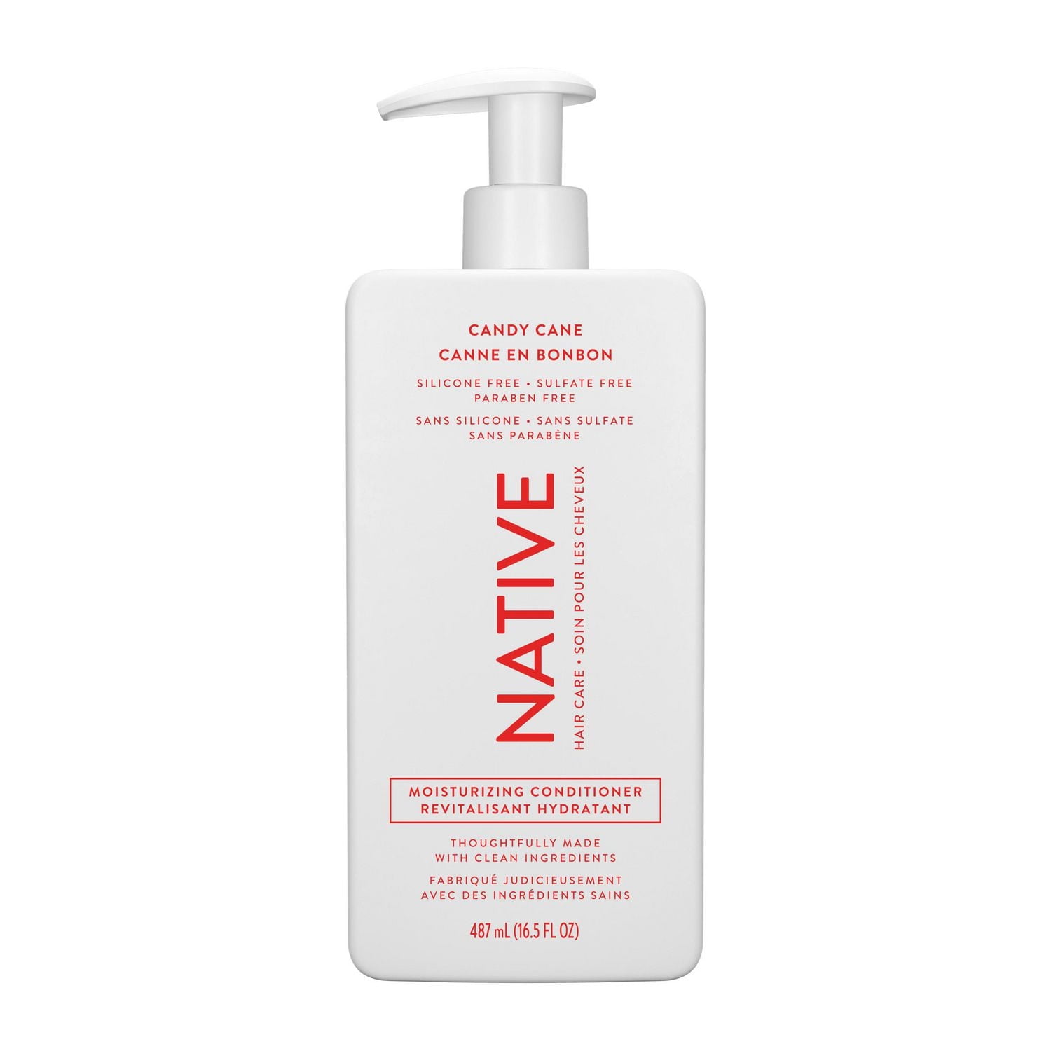 Native Limited Edition Moisturizing Conditioner, Candy Cane, Sulfate Free, Paraben Free