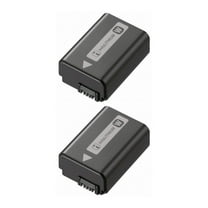 Sony 1020 mAh Power Battery for Alpha Series Camera, NP-FW50, 2 Pack