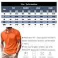 thumbnail image 3 of Men's Summer Polo Shirts Short Sleeve Solid Color Basic Golf Work Collared Shirts, L, 3 of 4