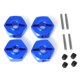 thumbnail image 1 of Kit de Adaptador de Actualización de Coche RC Hexagonal de 12 mm para 1/18 Mini Brushed RC Car Upgrade Parts Azul, 1 of 6