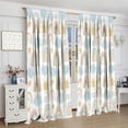 thumbnail image 4 of Rainbow Curtains for Kids Cute Rainbow Room Darkening Window Curtains Decorative Cartoon Curtain for Girls Bedroom Nursery Set 2 Panels,42x54 Inches, 4 of 8