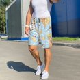 thumbnail image 6 of Sikiie Cute Gnome Bee Collects Honey Mens Pajama Shorts, Lightweight Lounge Pant with Pockets Soft Sleep Pj Shorts for MenMedium, 6 of 6