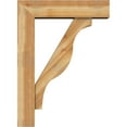 thumbnail image 3 of Ekena Millwork 8"W x 32"D x 44"H Funston Block Rough Sawn Bracket w/ Offset Brace, Western Red Cedar, 3 of 25