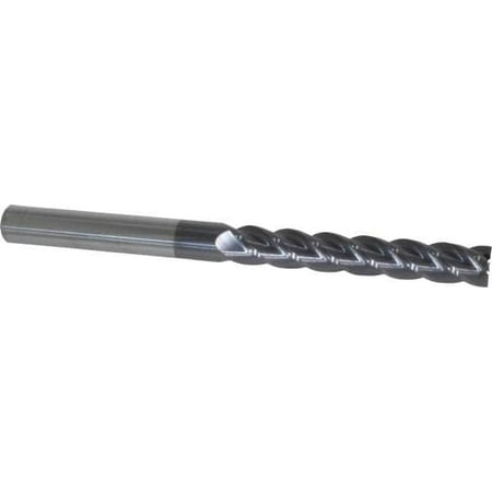 

Accupro 1/2 3 LOC 1/2 Shank Diam 6 OAL 4 Flute Solid Carbide Square End Mill