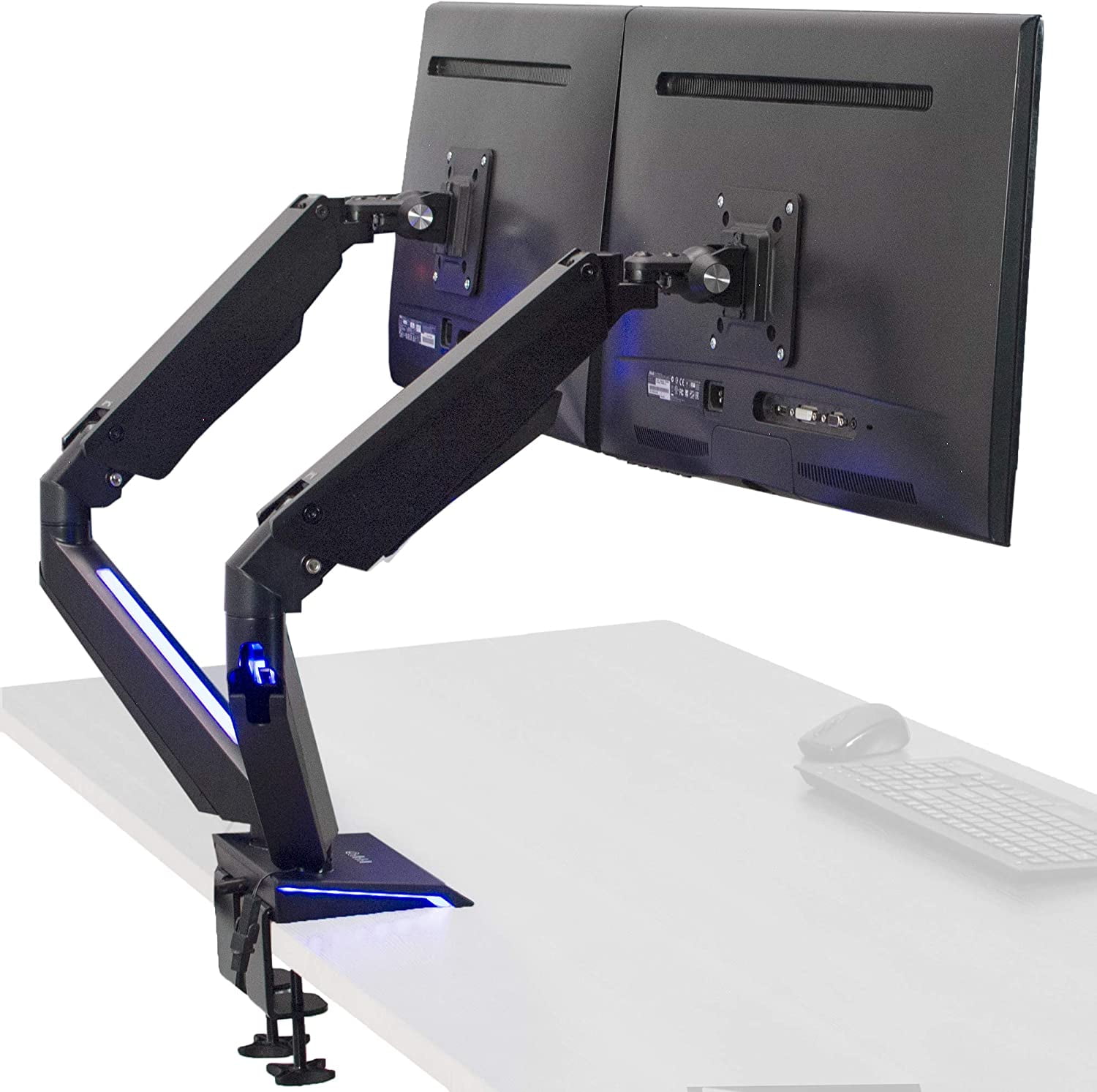 dual 32 inch monitor arm