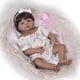 thumbnail image 1 of Muñeca de bebé afroamericana perfecl 22 pulgadas silicona recién nacido, 1 of 8