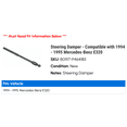 thumbnail image 2 of Steering Damper - Compatible with 1994 - 1995 Mercedes-Benz E320, 2 of 2