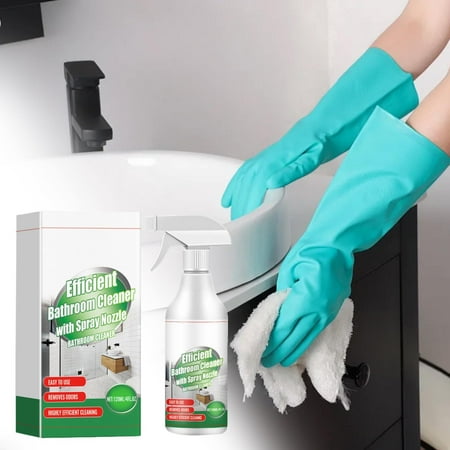 

Clearance！ Souwang Cleaning Agents Bathroom Descaling Cleaner Powerfully Water Stains Lime And Purifies Simple And Easy To Use The Is As Bright As New After Use 120ml