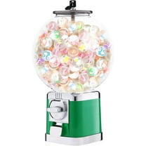 Coin Gumball Machine Toy Vending Machine,Candy Machine,Toy Vending Machine,Automatic Candy Dispenser for Home Shopping Malls Gaming Stores (Green)