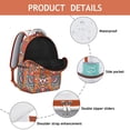 thumbnail image 4 of Bohemian Mantra Premium Backpack&nbsp;- High-Quality Water-Resistant Bookbag for Work & Travel, Spacious Backpack with Padded Straps, Ideal Gift for Students, 4 of 6