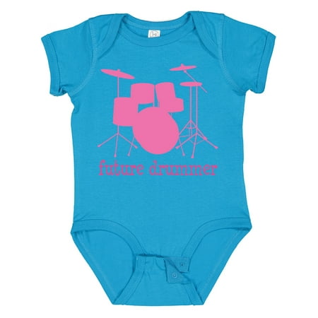 

Inktastic Future Drummer Girls Gift Baby Girl Bodysuit