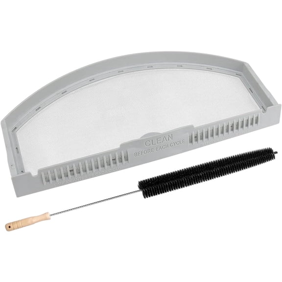 WE03X23881 Dryer Lint Screen Filter Replacement for GE Hotpoint GTD42EASJ2WW GTD33EASK0WW GTX22EASK0WW dryer lint filter - Stainless Steel we03x23881 ge dryer lint screen replacement by Detetap