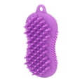 thumbnail image 3 of Cepillo De Ducha De Silicona, Masaje Muscular Cepillo De Cuerpo De Baño De Silicona Los Lados Dobles Alivian La Fatiga De Mano Para Uso Diario OTVIAP Púrpura, 3 of 8