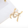 thumbnail image 6 of Unique Bargains 1 Set Ponytail Buckle Hair Clip Irregular Cross Hair Ponytail Cuff for Women Gold Tone, 6 of 6