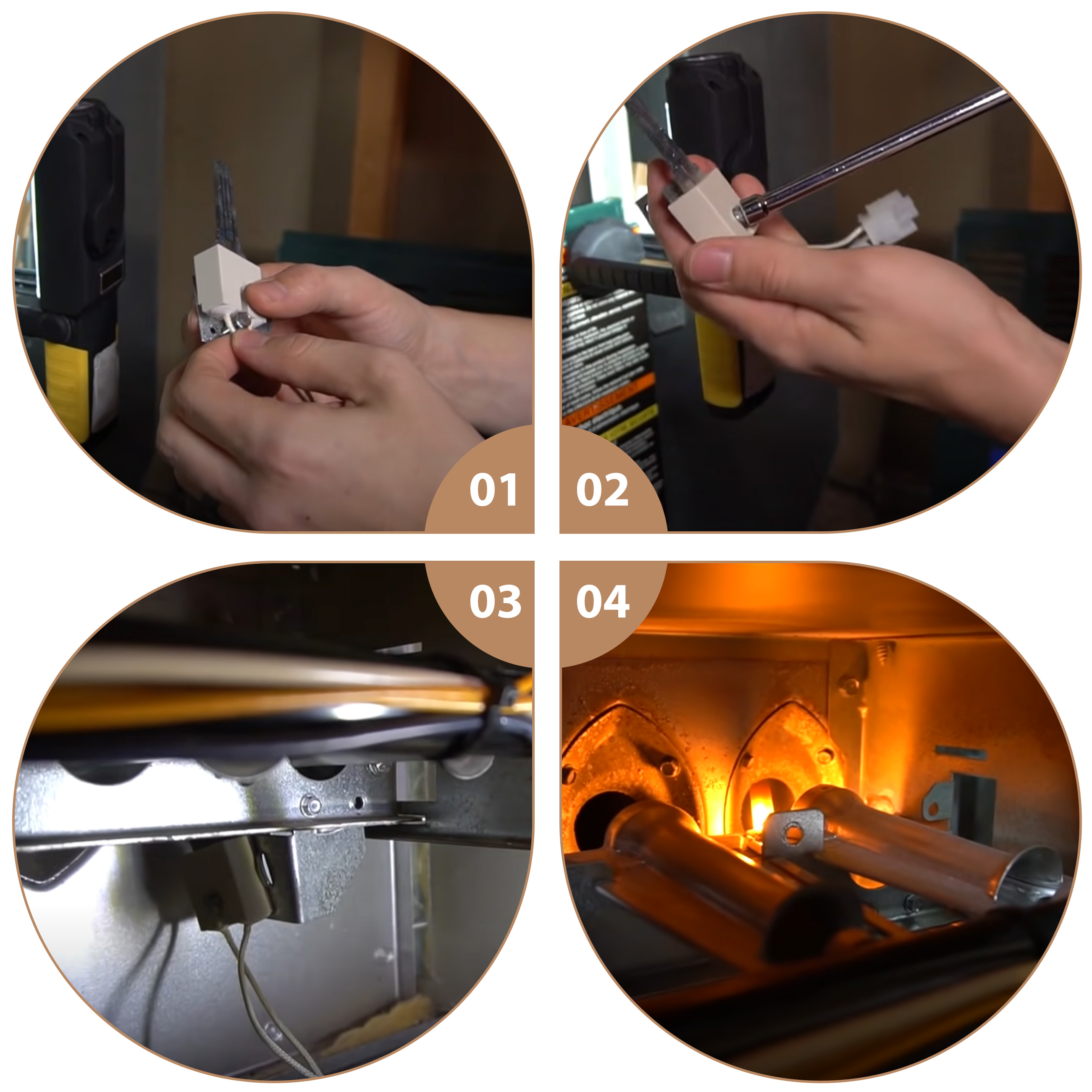 Beaquicy 62-22868-93 Furnace Ignitor Igniter Weather King 62-22868-02, 62-22868-82, 62-22868-93, 62-22441-01