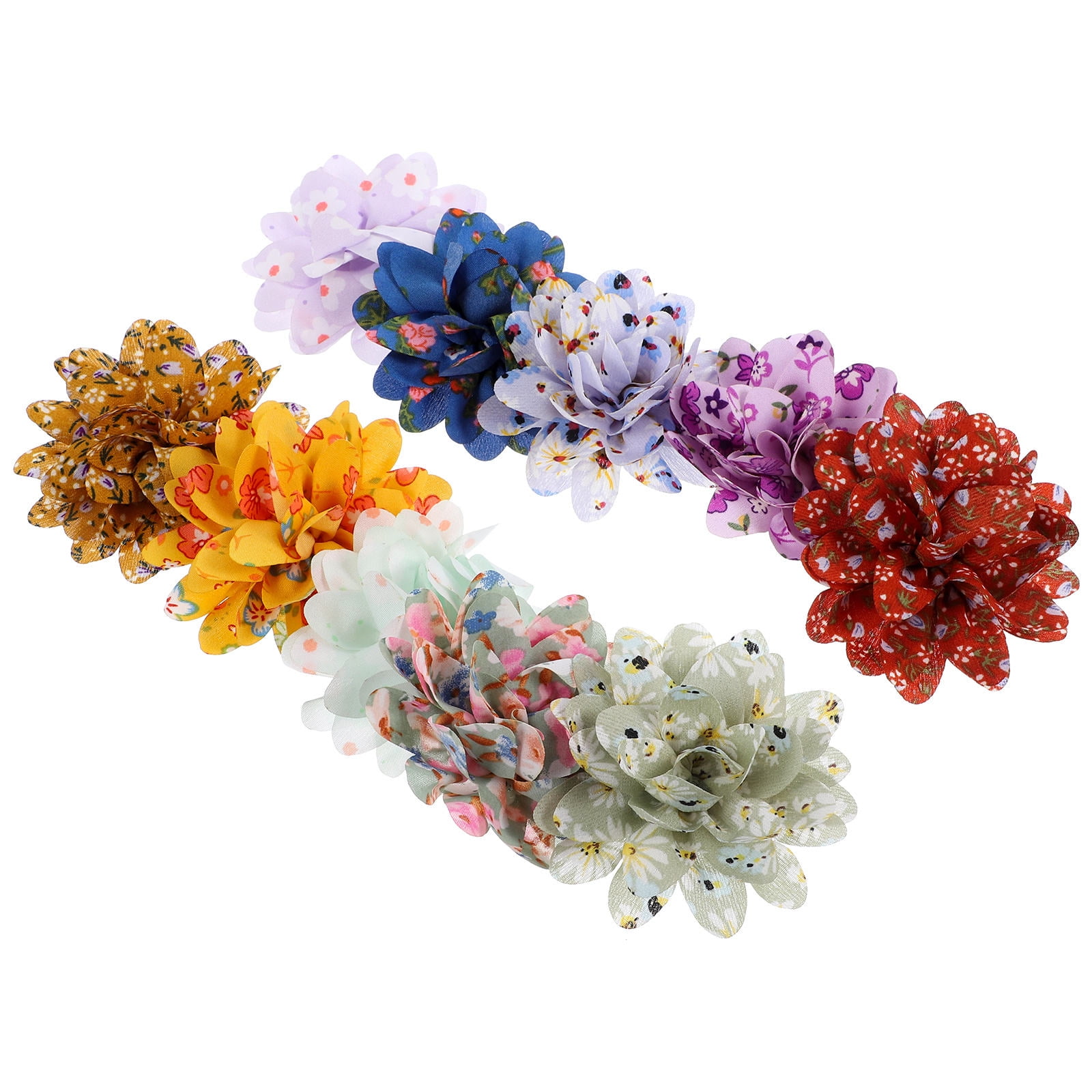 BESTYASH Multi-Color Floral Pet Collar with Lace Design Stylish and Comfortable for Dogs and Cats