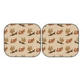 thumbnail image 7 of Daiia Cartoon Squirrel 2PCS Car Windshield Sun Shade, Foldable Sun Shield for Car Front Window, Auto Sun Blocker Visor Protector Universal for Truck SUV Pickup-Large, 7 of 7