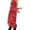 thumbnail image 1 of Puntoco Chaqueta De Mujer Sudadera con Capucha De Manga Suelta Estampada De Halloween para Mujer Chaqueta Larga Superior Liquidación De Navidad Puntoco Puntoco-334, 1 of 5
