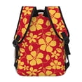 thumbnail image 4 of Disketp Red Vintage Flowers Mochila Estampada para Hombre y Mujer – Mochila Ligera Clásica con Múltiples Bolsillos para Universidad, Trabajo y Viajes-One Size, 4 of 5