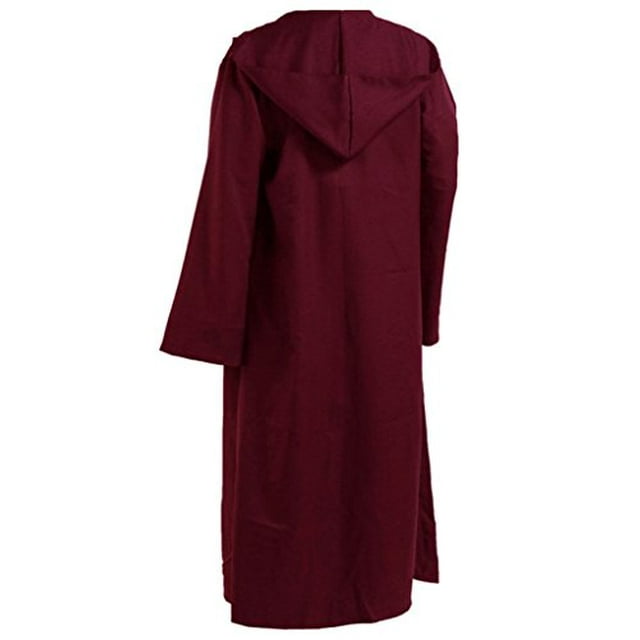GOLDSTITCH Men & Kids Tunic Hooded Robe Cloak Knight Fancy Cool Cosplay Costume