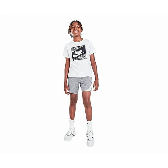 Nike Dri-Fit Academy Knit Boys Active Shorts Size S, Color: Grey