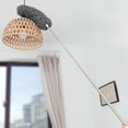 thumbnail image 6 of PureCasa Retractable Dirt Cleaner Polyester Duster with Extendable Handle 110", Dusting Brushes Adjustable Dirt Dusters for Cleaning Ceiling Fan Wall Furniture Blinds, 110"x4"x4", 1PC, Gray, 6 of 9