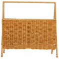 thumbnail image 2 of Wicker Magazine Rack Magazine Organizer Home Users 36.00X35.00X11.00CM Woven 1Pcs, 2 of 4
