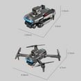 thumbnail image 5 of Wovilon WiFi FPV Drone With 1080P HD Camera Altitude Hold Mode Foldable RC Drone Quadcopter Circle Fly, Route Fly, Altitude Hold, Headless Mode, 5 of 9
