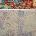 thumbnail image 3 of Rugsotic Carpets Machine Made Heatset Polypropylene Area Rugs - 3'2''X10', Runner, Caramel Blue, Contemporary Modern, High Pile Machine Made Area Rugs For Living Room, Bed Room (M00040), 3 of 7