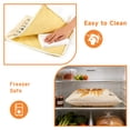 thumbnail image 6 of Sitlais Reusable Beeswax Bread Bags, 2 Pack 17 x 13 in Linen Bags with L Shaped Zipper for Sourdough Loaves, Homemade Bread and Freezer Safe Storage, 6 of 10