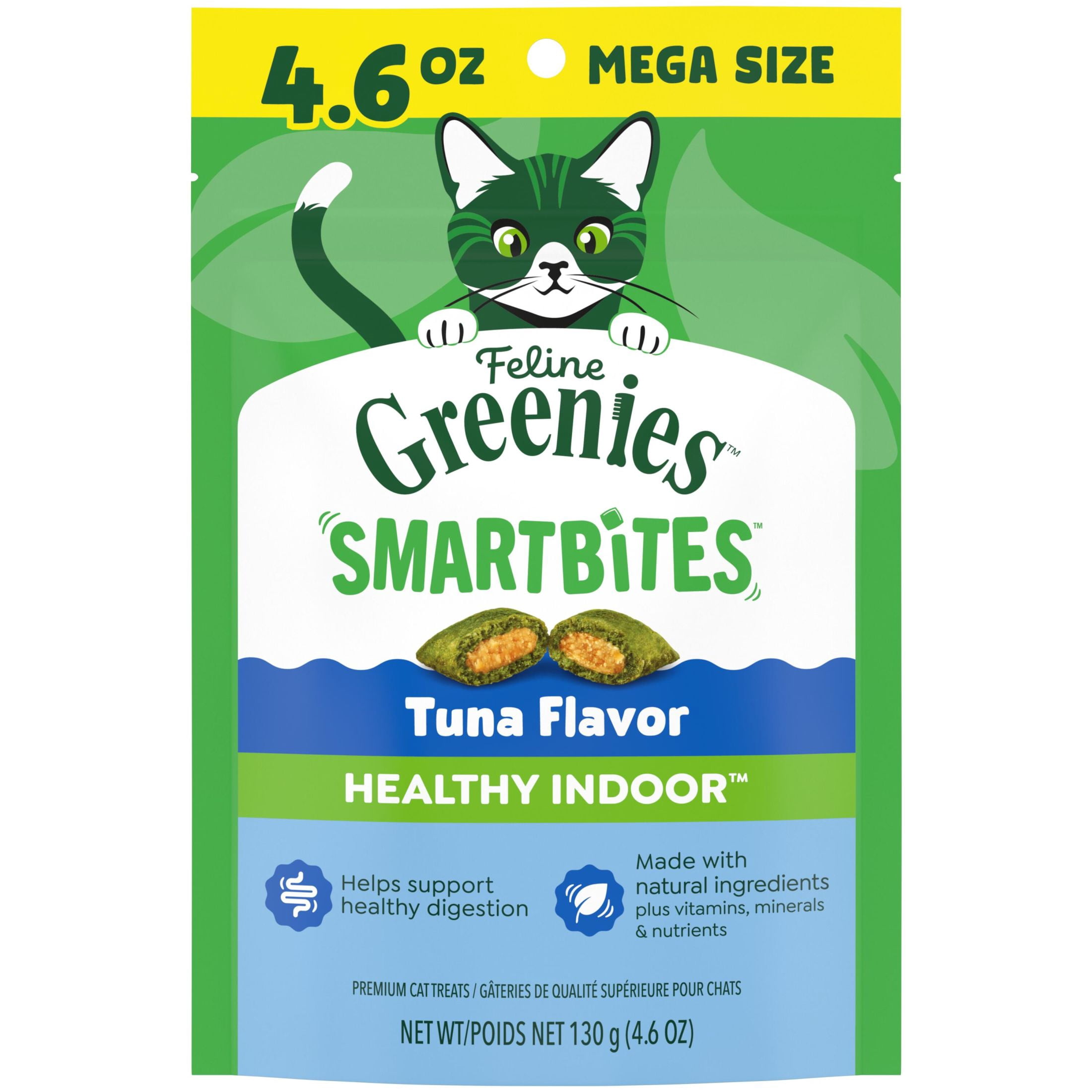 Greenies, Feline Smartbites Chicken Flavor, 2.1 oz - Walmart.com