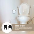 thumbnail image 4 of Homoyoyo 2pcs Toilet Water Valve Black PVC for Easy Installation Homeowners, 4 of 6
