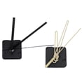thumbnail image 2 of 2Pcs Clock Mechanism Diy Kit Mechanism for Clock Parts Wall Clock Quartz Hour Minute Hand Quartz Clock Movement Home Decoration - Black & Black + Gold, 2 of 10