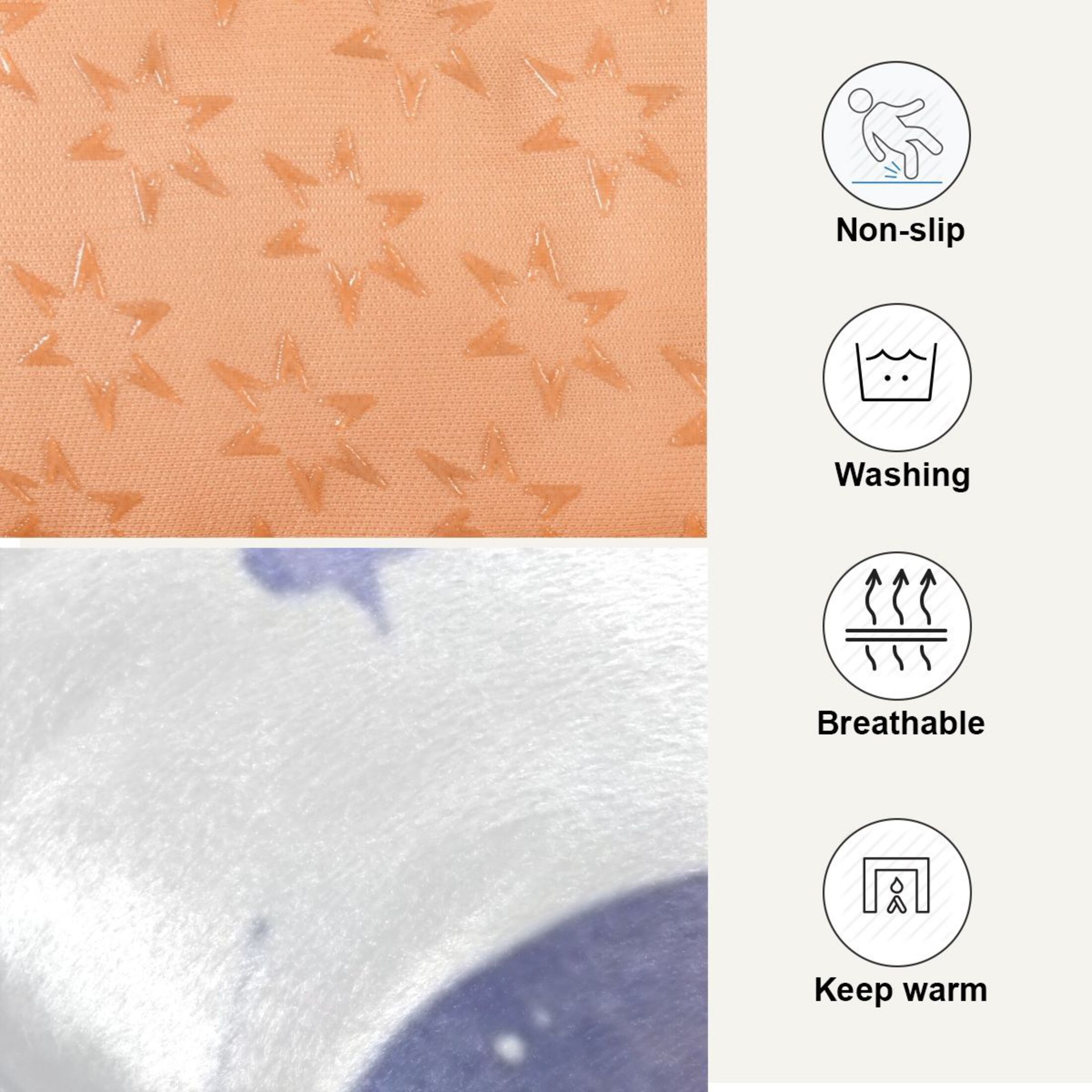 Cozy Mat Pet Bed Indoor Outdoor Warm Soft For Cat Dog Puppy(S/M) Lavender Butterflies